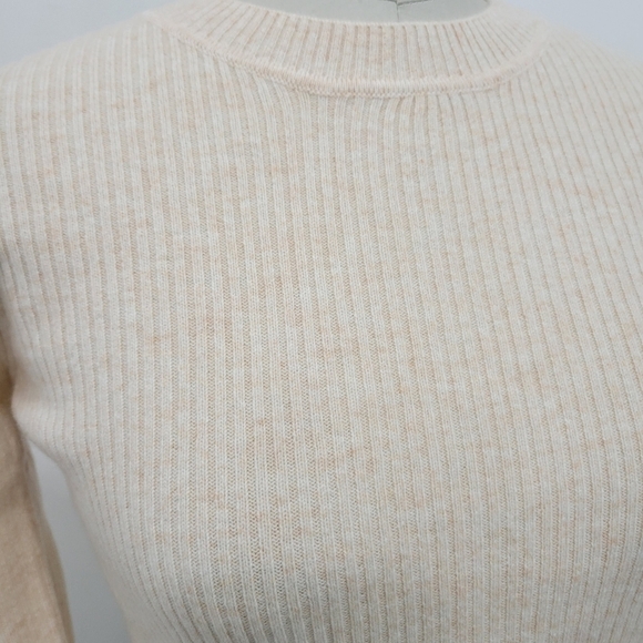 LINY XIN Women's Superfine Merino Wool Crew Neck Long Sleeve Sweater Size M - Picture 4 of 10